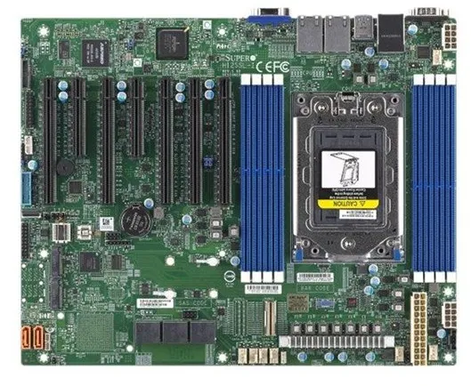 Supermicro H12SSL-I Hovedkort - AMD SP3 Socket - DDR4 RAM - ATX